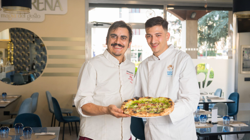 Enrico Arena presenta il nuovo menù “a quattro mani” con lo Chef Giovanni Sorrentino
